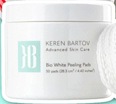 KEREN BARTOV Bio white peeling pads