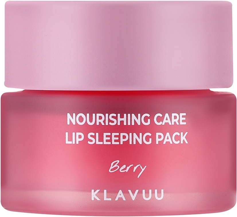 KLAVUU Nourishing Care Lip Sleeping Pack Berry
