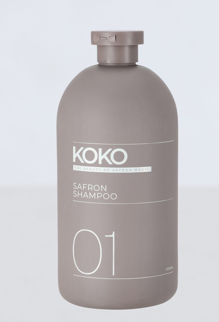 KOKO Cosmetics שמפו שיקום זעפרן