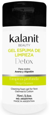 Kalanit Gel Espuma De Limpieza Detox