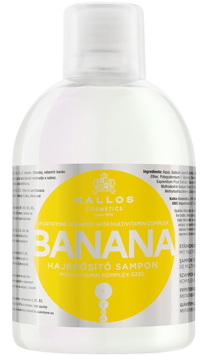 Kallos KJMN Banana Fortifying Shampoo
