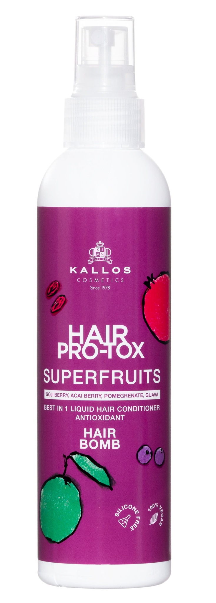 Kallos KJMN Hair Pro-Tox Superfruits Hair Bomb