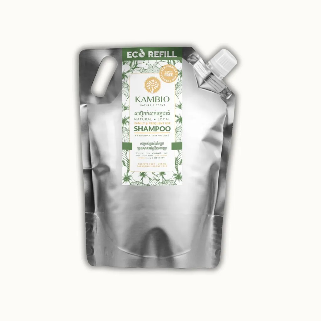 Kambio Nature Frangipani & Kaffir Lime Shampoo