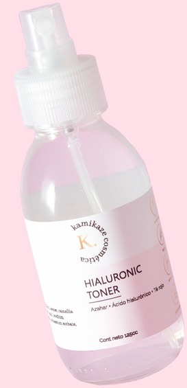 Kamikaze Cosmética Hialuronic Toner Con Azahar Y Té Rojo