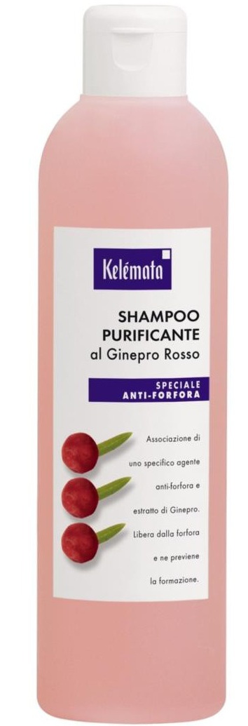 Kelemata Shampoo Purificante Al Ginepro Rosso