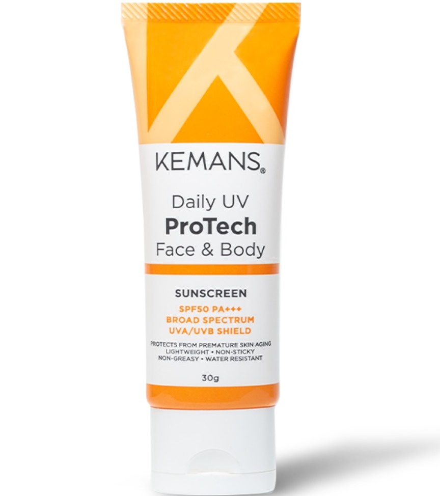 Kemans Daily UV Protech Face & Body Sunscreen