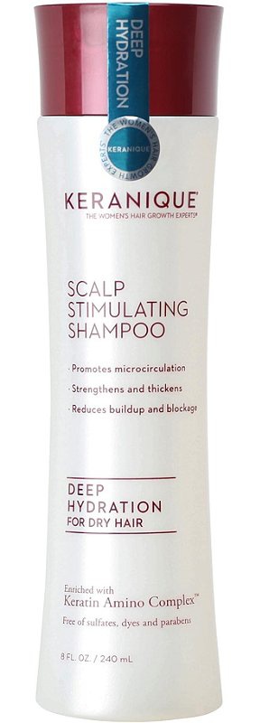 Keranique Deep Hydration Scalp Stimulating Shampoo For Dry Thinning Hair