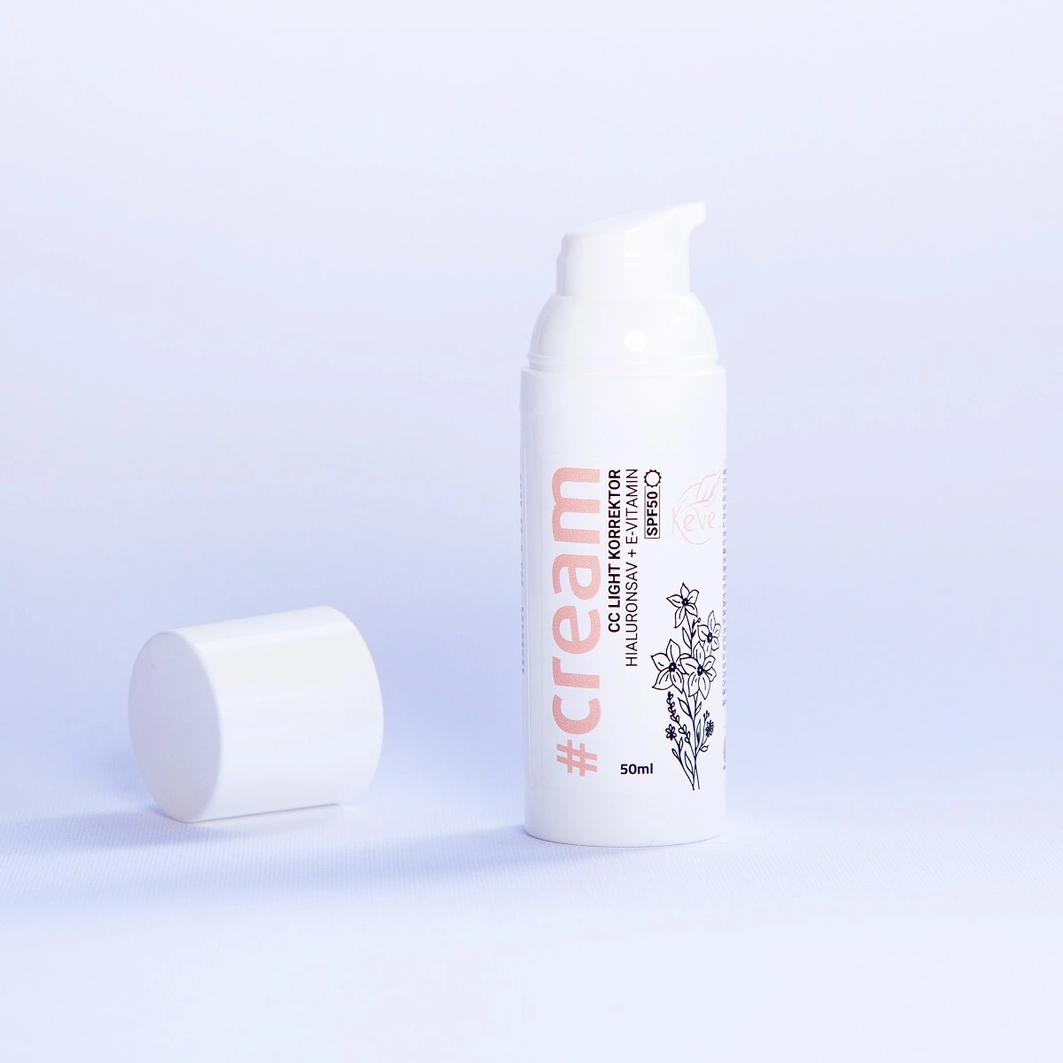 Keve CC Light Színezett Bőrtökéletesítő Fényvédő Krém SPF50