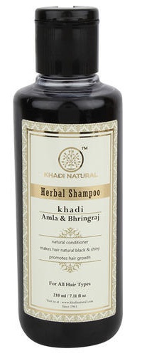 Khadi Amla And Bhringraj Herbal Shampoo