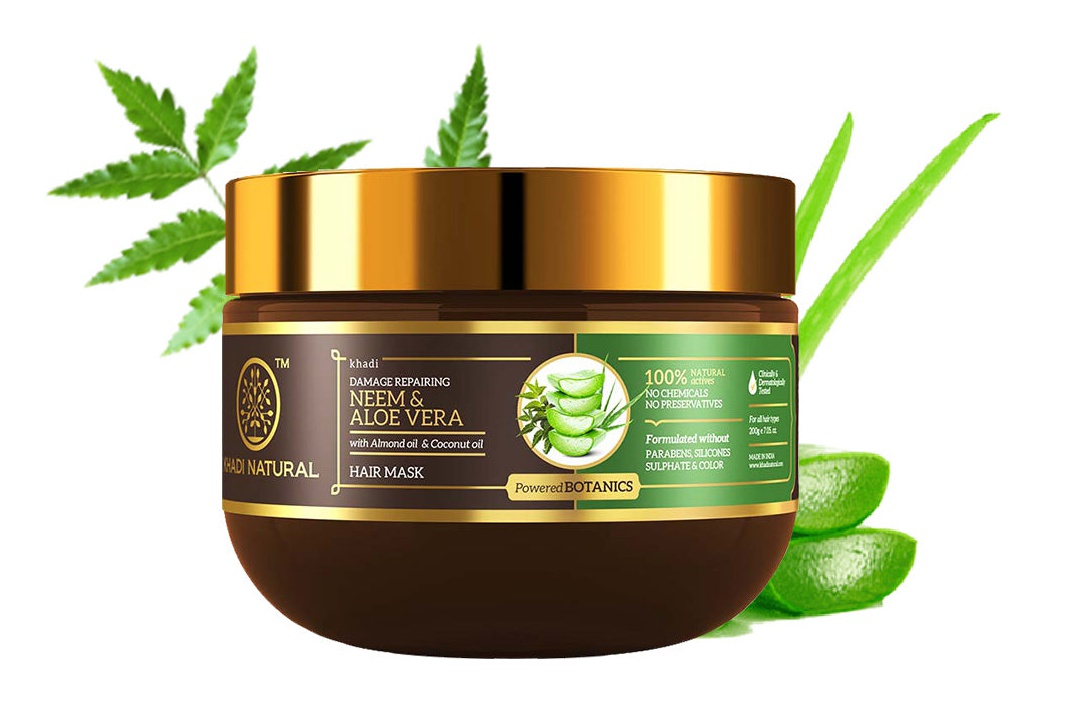 Khadi Natural Neem & Aloe Vera Hair Mask