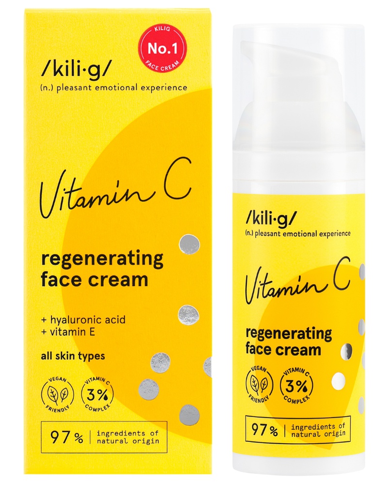 Kilig Vitamin C Regenerating Face Cream