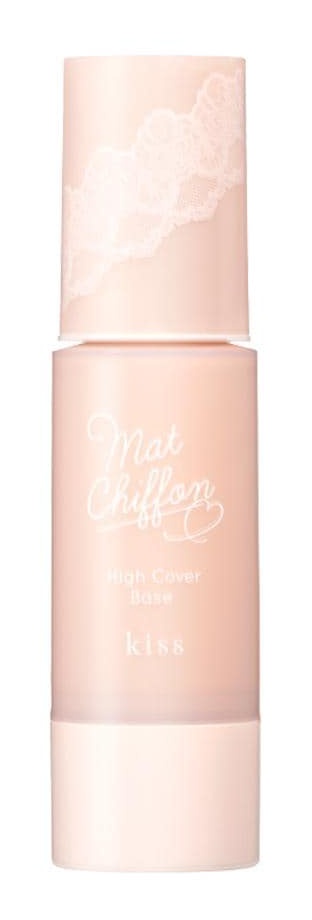 Kiss Matte Chiffon UV High Cover Base 01 Light, 02 Natural SPF50+ Pa+++