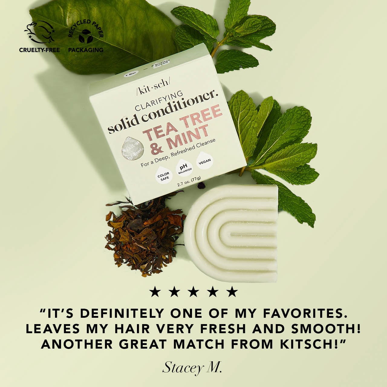 Kitsch Anti Dandruff Clarifying Conditioner Bar
