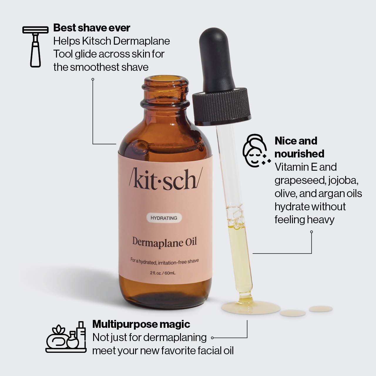 Kitsch Dermaplane Oil