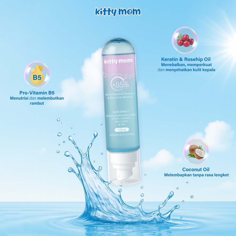 Kitty Mom Hair Spray