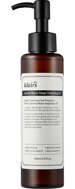 Klairs Gentle Black Deep Cleansing Oil
