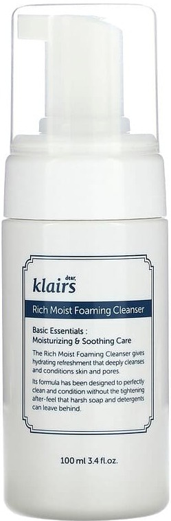 Klairs Rich Moist Foaming Cleanser