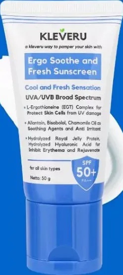 Kleveru Ergo Soothe And Fresh Sunscreen SPF 50+ Pa+++