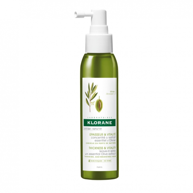 Klorane Thickness & Vitality Leave-In Spray With Essential Olive Extract