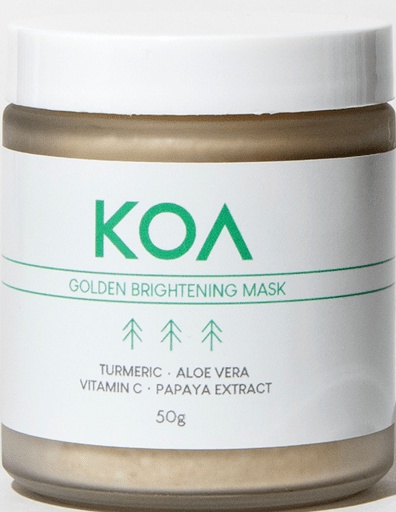 Koa Golden Brightening Mask