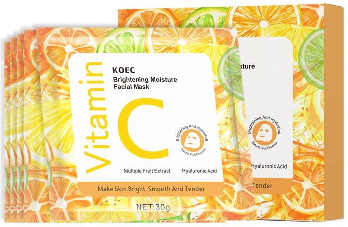 Koec Vitamin C Brightening Moisture Facial Mask
