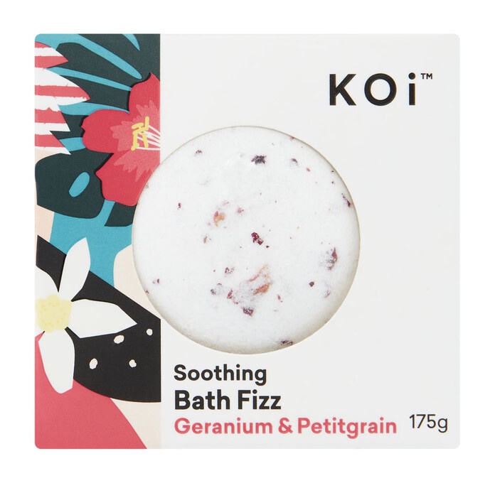Koi Sizzling Bath Fizz Geranium & Petitgrain