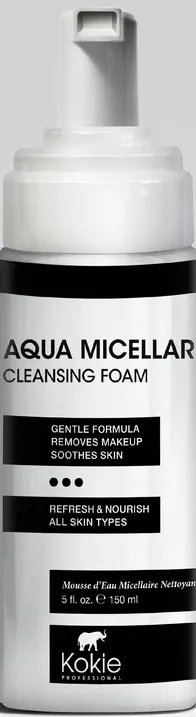 Kokie Cosmetics Aqua Micellar Cleansing Foam