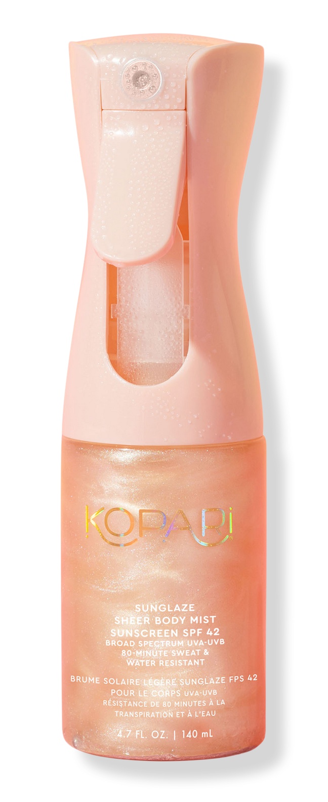 Kopari Sunglaze Sheer Body Mist Sunscreen SPF 42