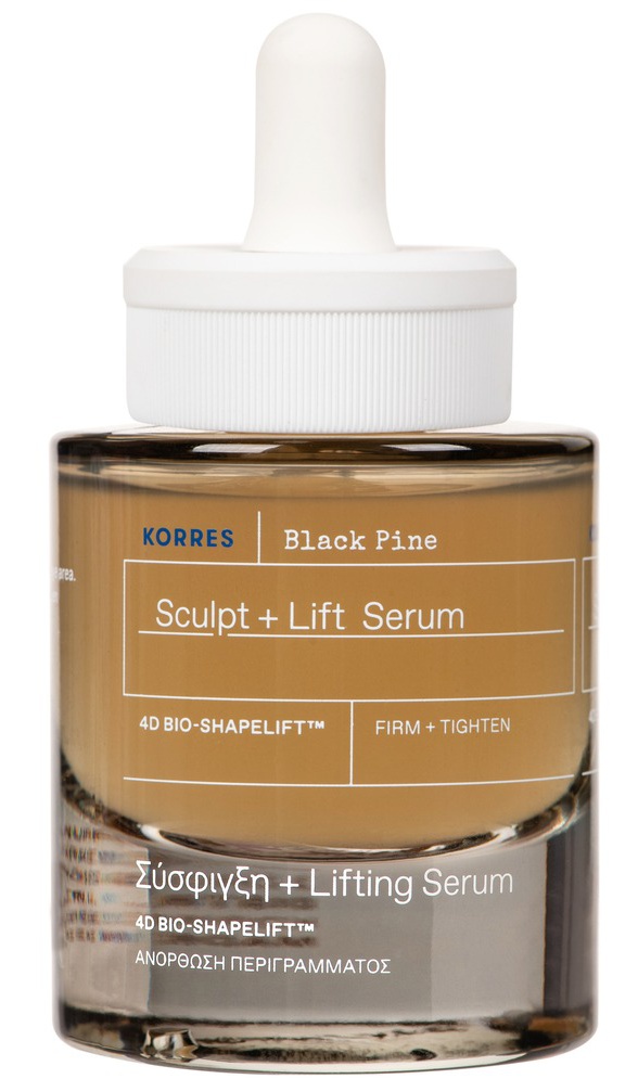 Korres Black Pine 4D BioShape Lift Sculpt + Lift Serum