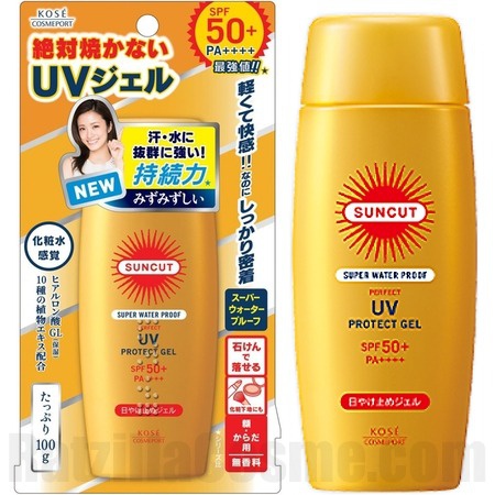 Kose Suncut Super Waterproof Perfect Uv Protect Gel Spf50+ Pa++++