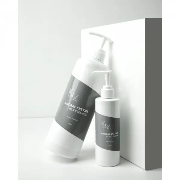KrX Antibac Enzyme Milk Cleanser And Makeup Remover