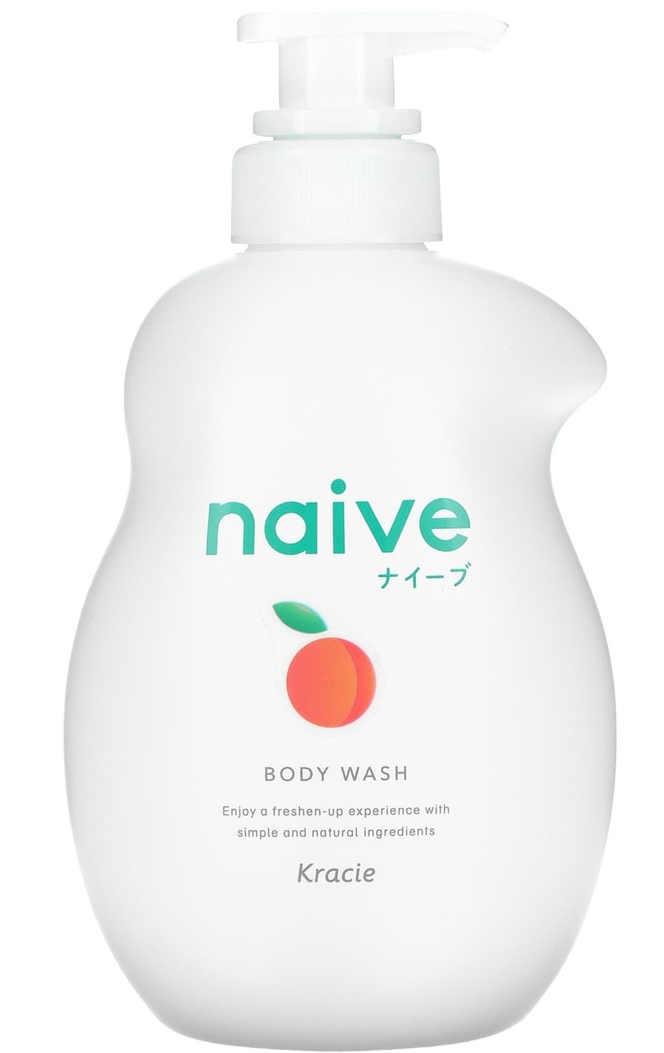 Kracie Naive Body Pump Soap Peach