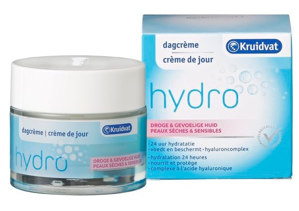 Kruidvat Dagcrème Hydro Droge & Gevoelige huid