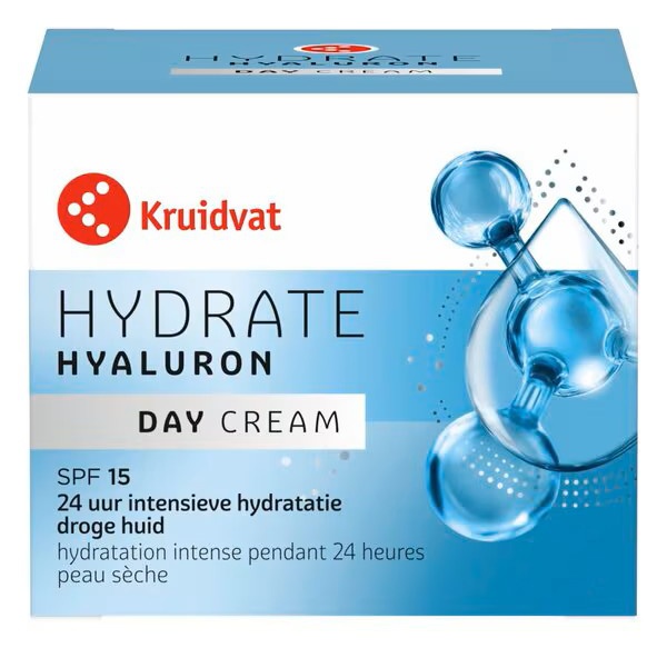 Kruidvat Hydrate Hyaluron SPF15 Dagcrème