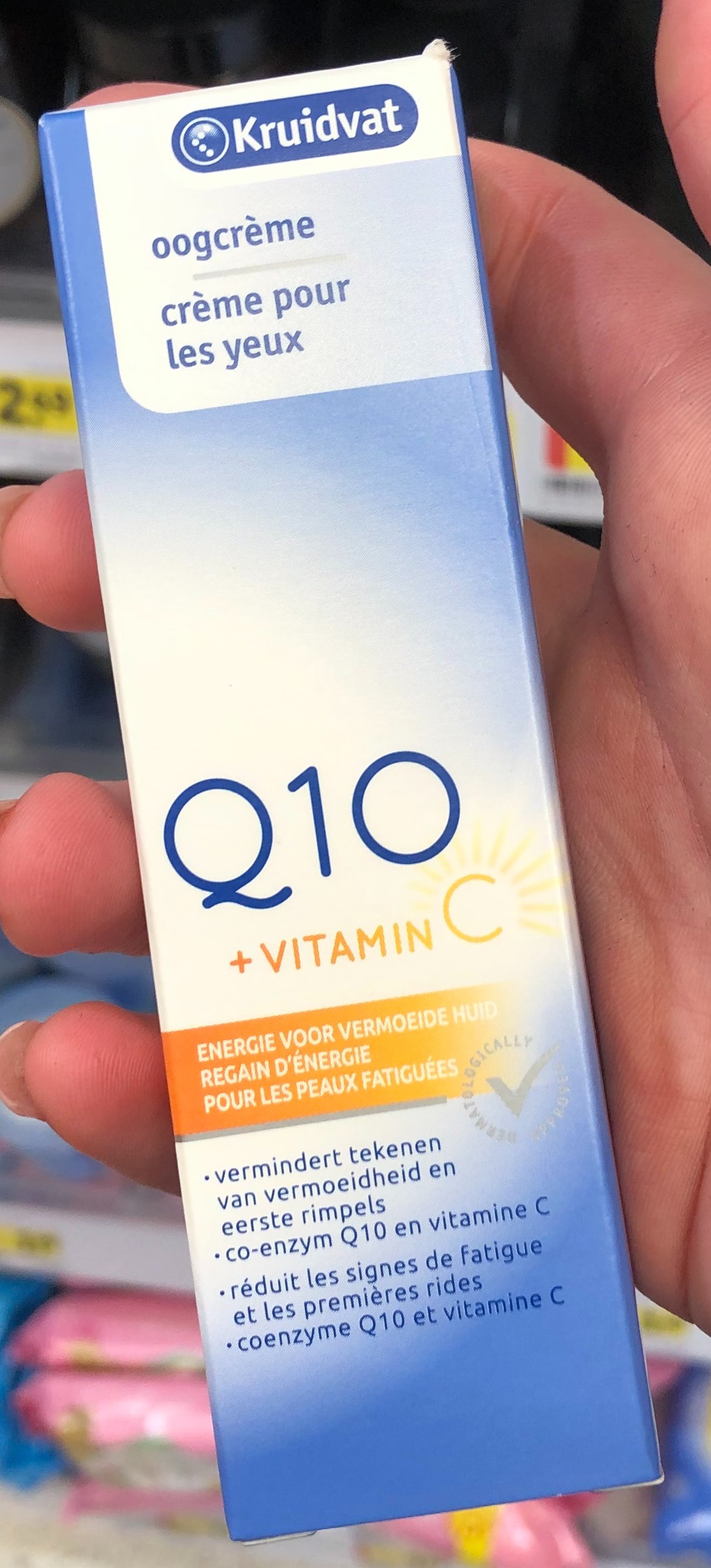 Kruidvat Q10 + Vitamin C Oogcreme