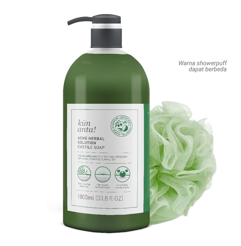 Kun Anta Acne Herbal Solution Soap