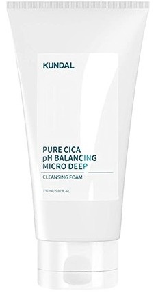 Kundal Pure Cica pH Balancing Micro Deep Cleansing Foam