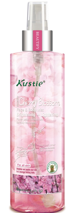 Kustie Japanese Cherry Blossom Face & Body Mist