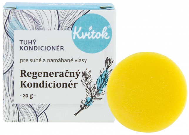 Kvitok Tuhý Kondicionér – Regeneračný Pre Suché A Namáhané Vlasy