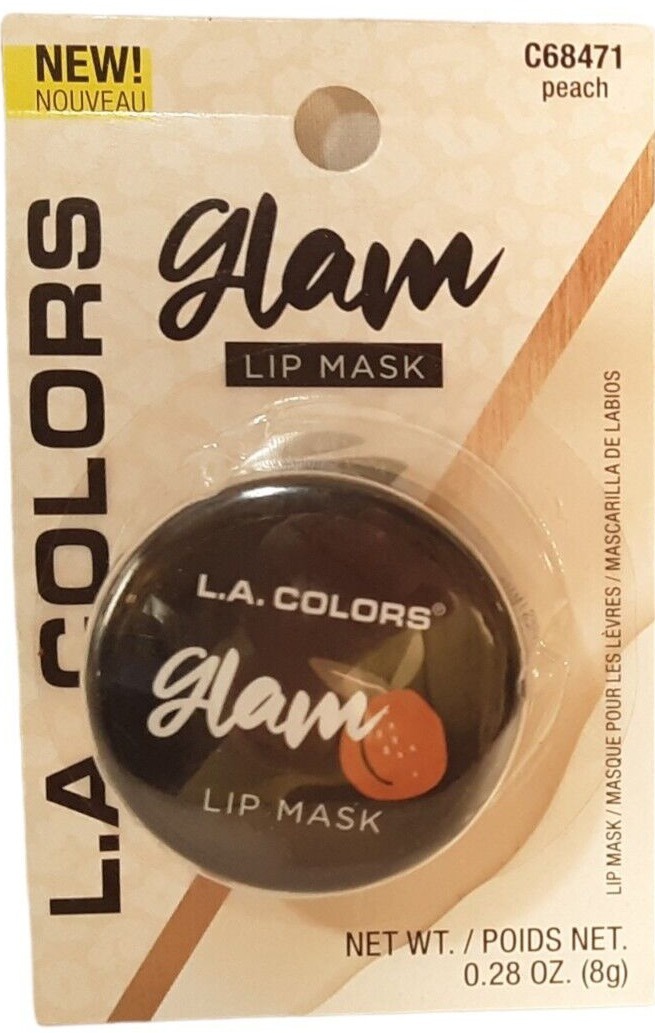 L.A. Colors Glam Lip Mask - Peach