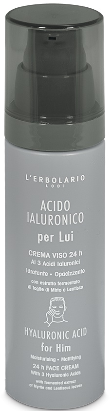 L'Erbolario Face Cream Hyaluronic Acid For Him