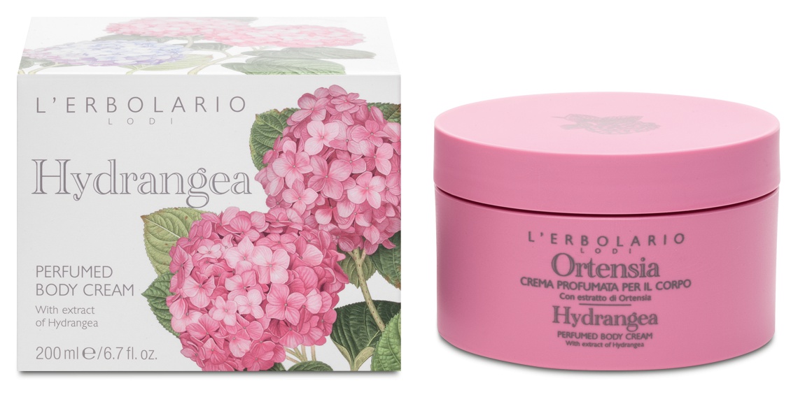 L'Erbolario Perfumed Body Cream Hydrangea