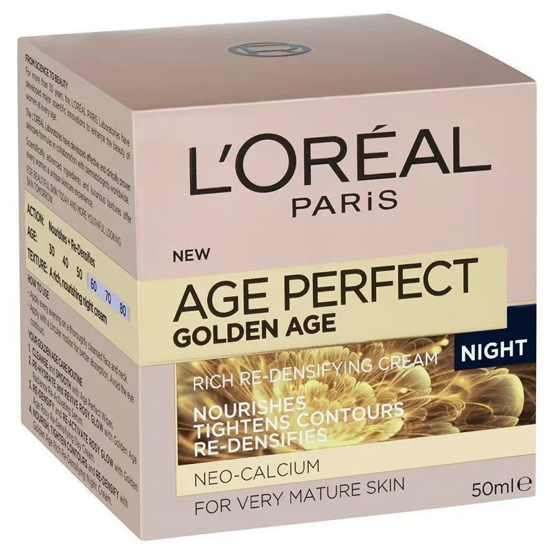 L'Oreal Age Perfect Golden Age Rich Re-densifying Night Cream