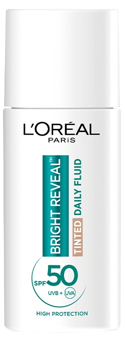 L'Oreal Bright Reveal Tinted Daily Fluid SPF 50