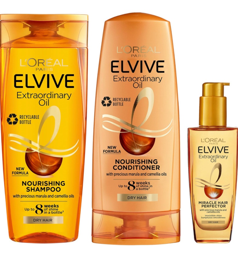 L'Oreal Extraordinary Oil Shampoo For Nourishing Dry Hair