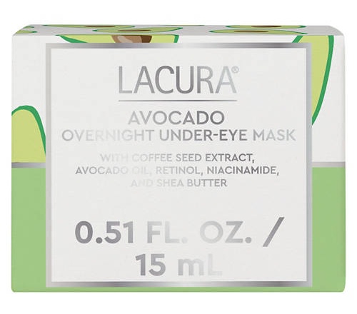LACURA Avocado Overnight Under-eye Mask
