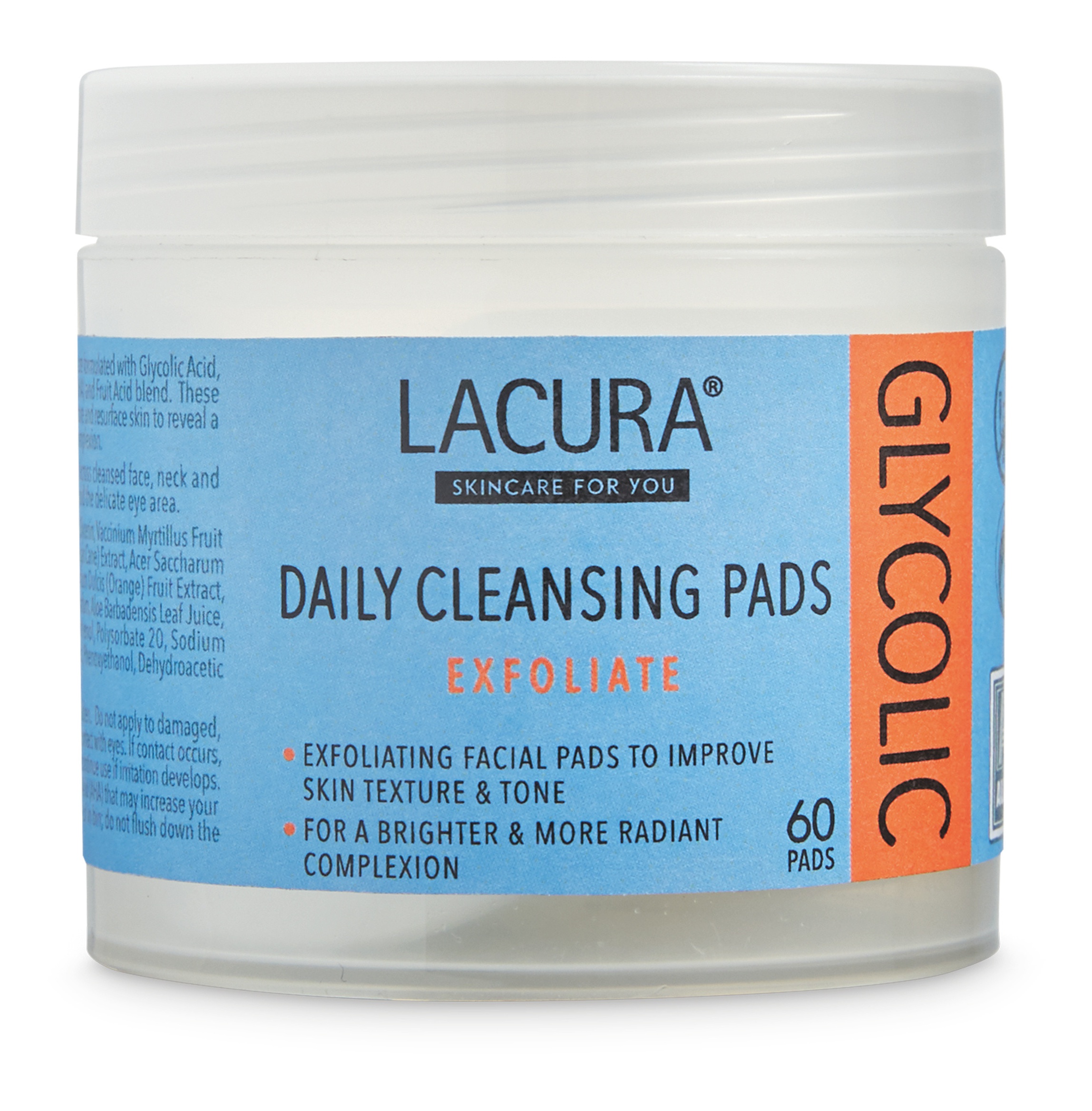 LACURA Daily Cleansing Pads