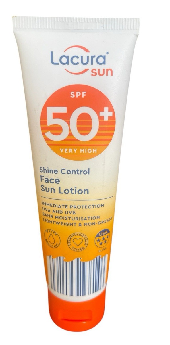 LACURA SPF 50+ Shine Control Face Sun Lotion