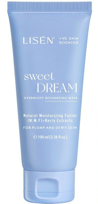 LISEN Overnight Gel Face Mask With Natural Moisturizing Factor For Plum & Dewy Skin