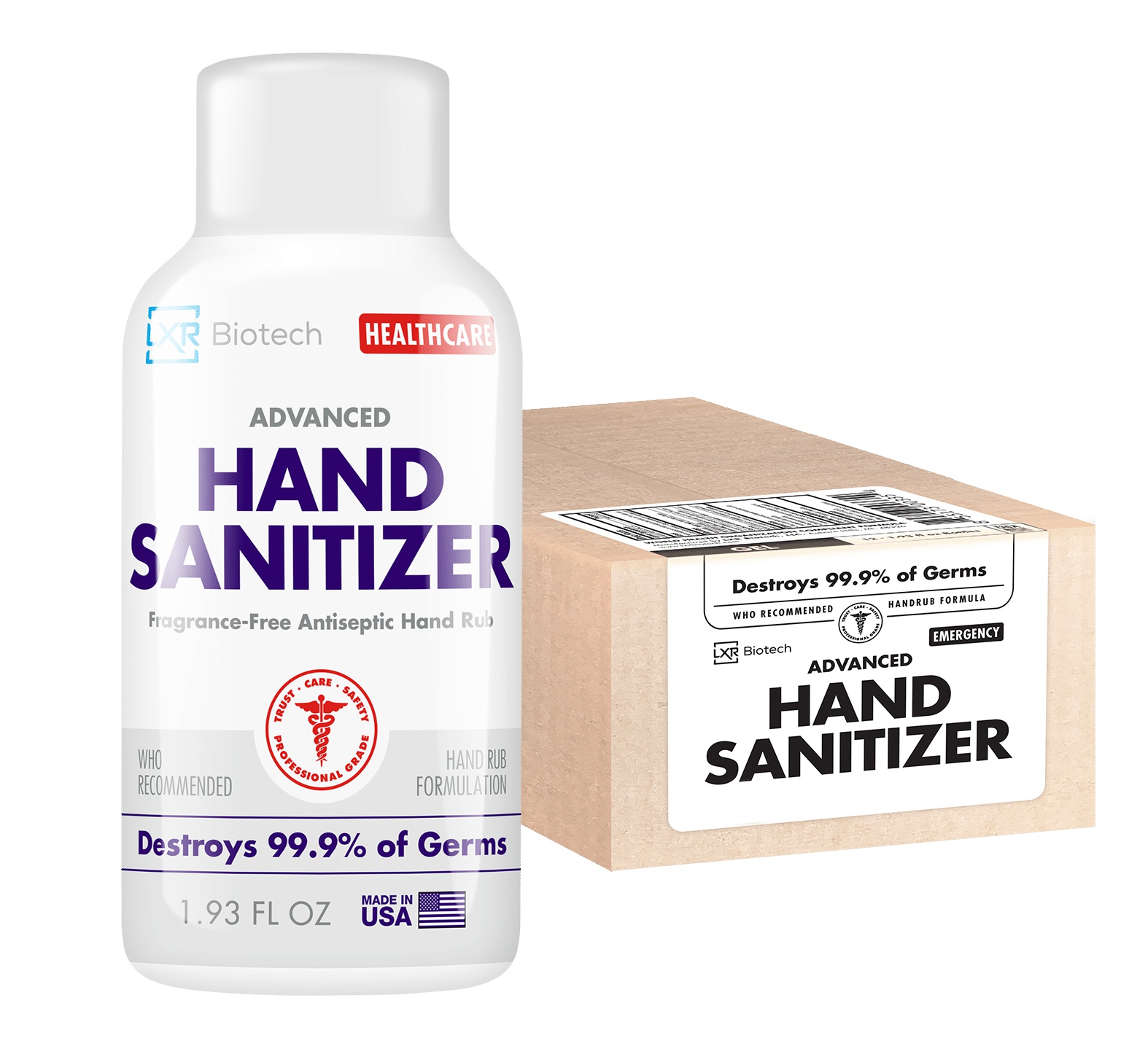 LXR Biotech Spray Hand Sanitizer Advanced Formula For Optimal Protection